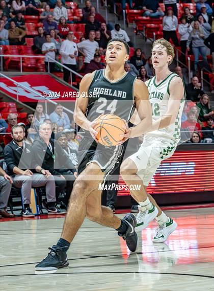 Thumbnail 3 in Highland @ Olympus (UHSAA 5A Semifinal) photogallery.