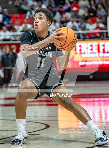 Thumbnail 1 in Highland @ Olympus (UHSAA 5A Semifinal) photogallery.