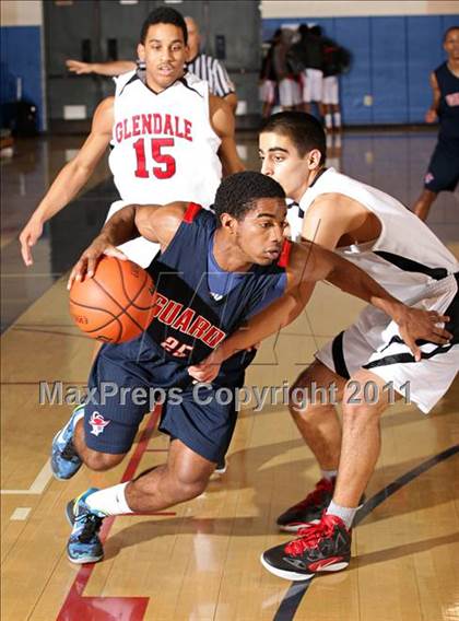 Thumbnail 1 in Bellarmine-Jefferson vs. Glendale (Bulldog Tournament) photogallery.