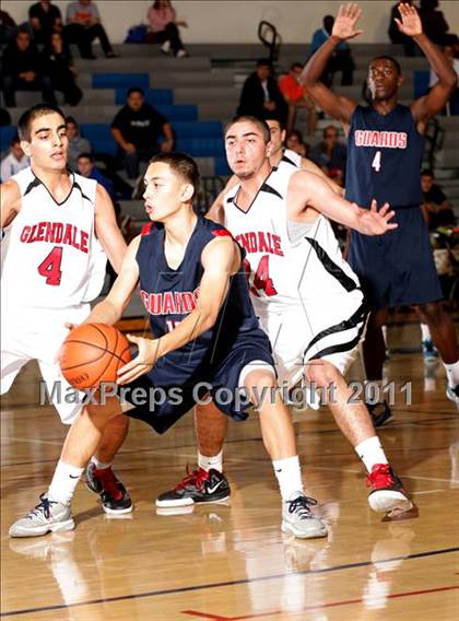 Thumbnail 3 in Bellarmine-Jefferson vs. Glendale (Bulldog Tournament) photogallery.