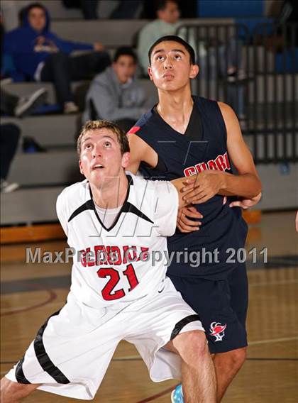 Thumbnail 2 in Bellarmine-Jefferson vs. Glendale (Bulldog Tournament) photogallery.
