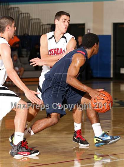 Thumbnail 1 in Bellarmine-Jefferson vs. Glendale (Bulldog Tournament) photogallery.