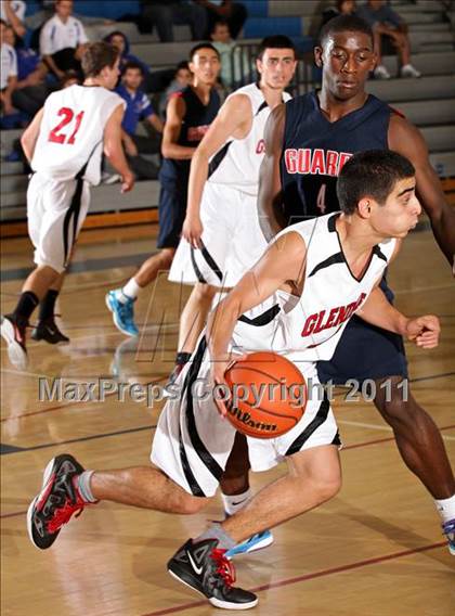 Thumbnail 2 in Bellarmine-Jefferson vs. Glendale (Bulldog Tournament) photogallery.