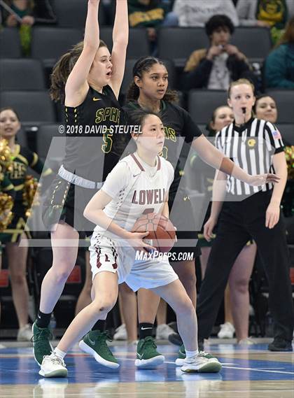Thumbnail 3 in Sierra Pacific vs. Lowell (CIF State D5 Final) photogallery.
