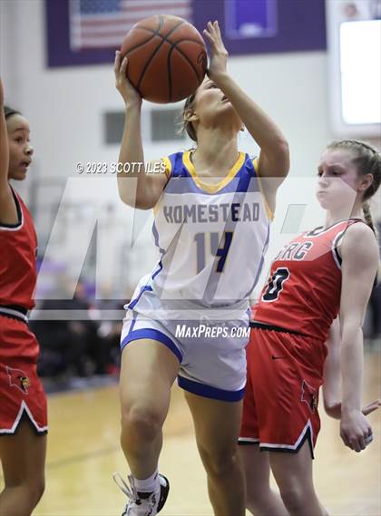Thumbnail 1 in Homestead vs George Rogers Clark (OGBR Classic in the City) photogallery.