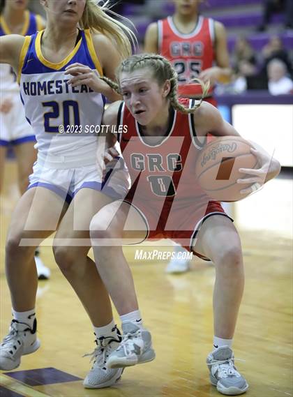 Thumbnail 3 in Homestead vs George Rogers Clark (OGBR Classic in the City) photogallery.