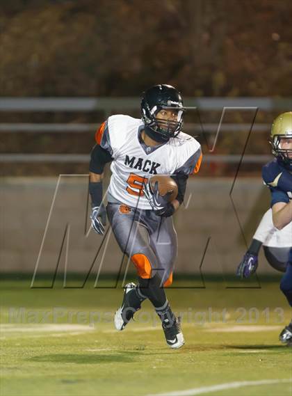 Thumbnail 3 in McClymonds vs. Central Catholic (CIF NorCal Regional D4 Final) photogallery.