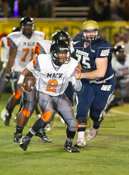 Thumbnail 1 in McClymonds vs. Central Catholic (CIF NorCal Regional D4 Final) photogallery.