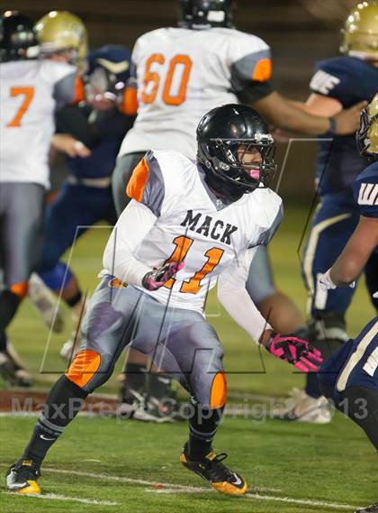 Thumbnail 3 in McClymonds vs. Central Catholic (CIF NorCal Regional D4 Final) photogallery.