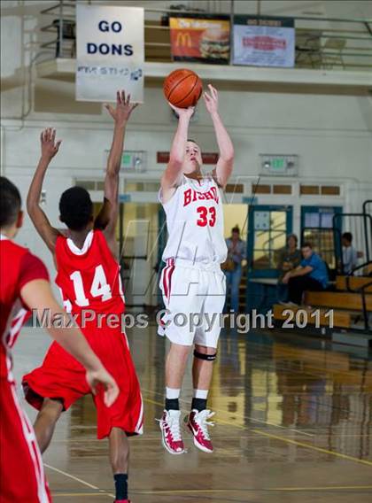 Thumbnail 2 in Bishop Diego vs Burroughs (Santa Barbara Holiday Classic) photogallery.