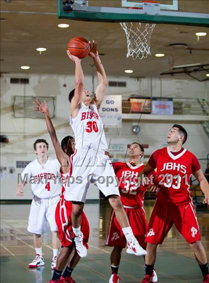 Thumbnail 1 in Bishop Diego vs Burroughs (Santa Barbara Holiday Classic) photogallery.