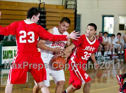 Thumbnail 1 in Bishop Diego vs Burroughs (Santa Barbara Holiday Classic) photogallery.