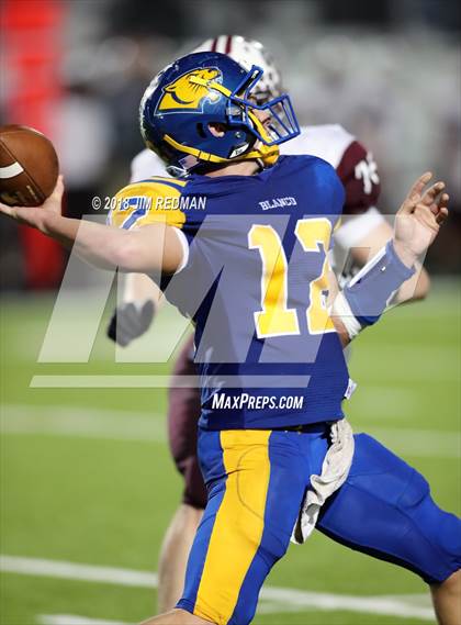 Thumbnail 1 in Blanco vs. East Bernard (UIL 3A Regional Playoff) photogallery.