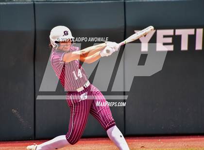 Thumbnail 3 in Ganado vs. Riesel (UIL Softball 2A Div 1 Final) photogallery.