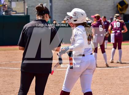 Thumbnail 3 in Ganado vs. Riesel (UIL Softball 2A Div 1 Final) photogallery.