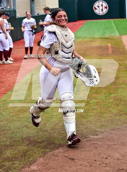 Thumbnail 3 in Ganado vs. Riesel (UIL Softball 2A Div 1 Final) photogallery.