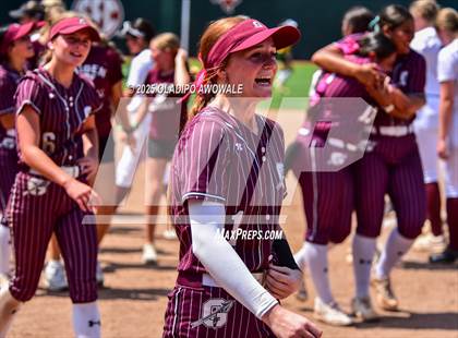 Thumbnail 2 in Ganado vs. Riesel (UIL Softball 2A Div 1 Final) photogallery.