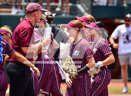 Thumbnail 3 in Ganado vs. Riesel (UIL Softball 2A Div 1 Final) photogallery.
