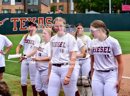Thumbnail 1 in Ganado vs. Riesel (UIL Softball 2A Div 1 Final) photogallery.