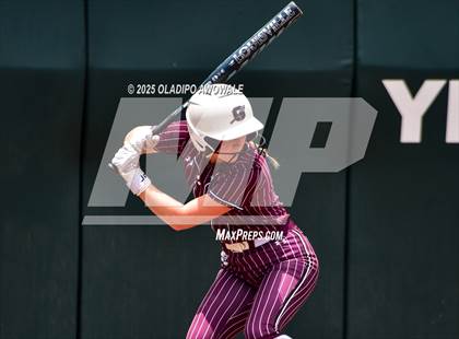 Thumbnail 3 in Ganado vs. Riesel (UIL Softball 2A Div 1 Final) photogallery.