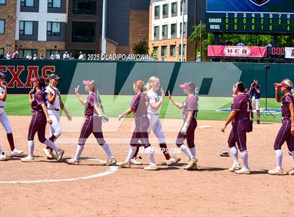 Thumbnail 2 in Ganado vs. Riesel (UIL Softball 2A Div 1 Final) photogallery.