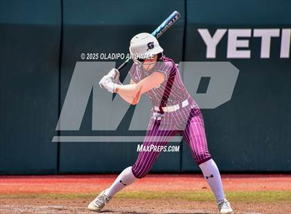 Thumbnail 1 in Ganado vs. Riesel (UIL Softball 2A Div 1 Final) photogallery.