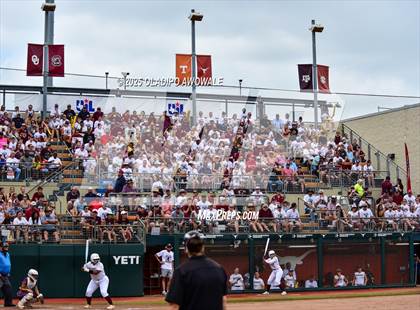 Thumbnail 2 in Ganado vs. Riesel (UIL Softball 2A Div 1 Final) photogallery.