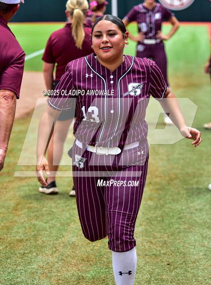 Thumbnail 2 in Ganado vs. Riesel (UIL Softball 2A Div 1 Final) photogallery.