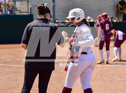 Thumbnail 2 in Ganado vs. Riesel (UIL Softball 2A Div 1 Final) photogallery.
