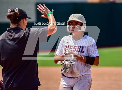 Thumbnail 3 in Ganado vs. Riesel (UIL Softball 2A Div 1 Final) photogallery.
