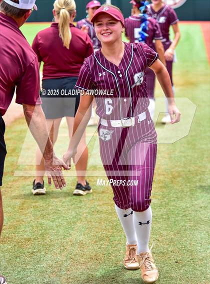 Thumbnail 3 in Ganado vs. Riesel (UIL Softball 2A Div 1 Final) photogallery.