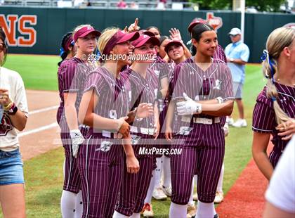 Thumbnail 1 in Ganado vs. Riesel (UIL Softball 2A Div 1 Final) photogallery.