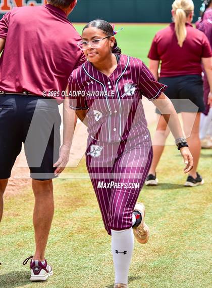 Thumbnail 3 in Ganado vs. Riesel (UIL Softball 2A Div 1 Final) photogallery.