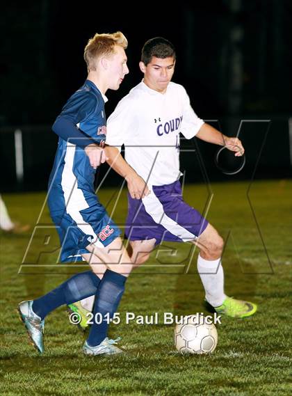 Thumbnail 1 in DuBois Central Catholic @ Coudersport (District IX Class A 1st Round) photogallery.