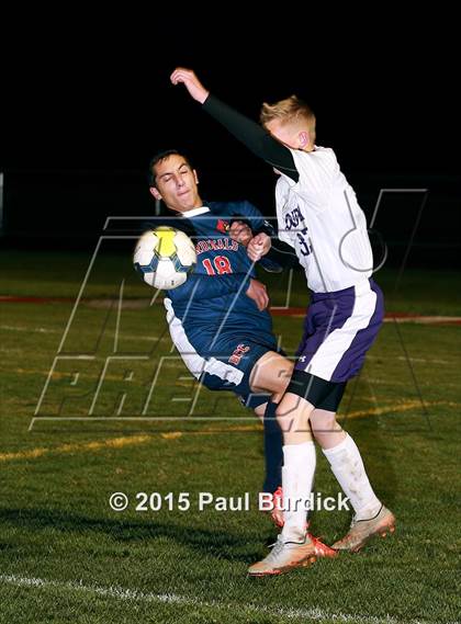 Thumbnail 1 in DuBois Central Catholic @ Coudersport (District IX Class A 1st Round) photogallery.