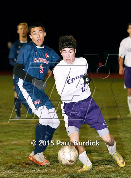 Thumbnail 1 in DuBois Central Catholic @ Coudersport (District IX Class A 1st Round) photogallery.