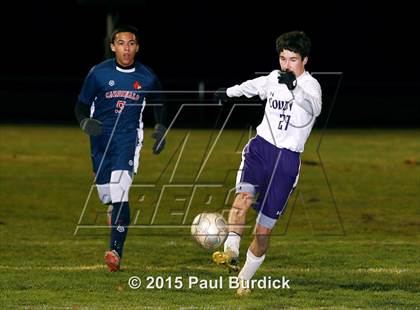 Thumbnail 1 in DuBois Central Catholic @ Coudersport (District IX Class A 1st Round) photogallery.