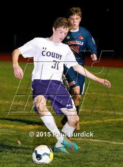Thumbnail 1 in DuBois Central Catholic @ Coudersport (District IX Class A 1st Round) photogallery.