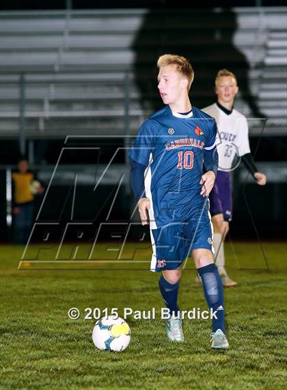 Thumbnail 3 in DuBois Central Catholic @ Coudersport (District IX Class A 1st Round) photogallery.