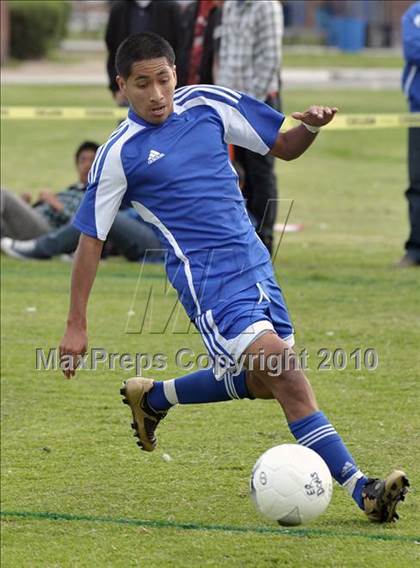 Thumbnail 2 in Montclair @ El Rancho (CIF SS Playoffs) photogallery.