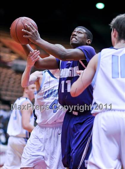 Thumbnail 2 in Central Valley Christian vs. Washington Union (CIF CS D4 Final) photogallery.