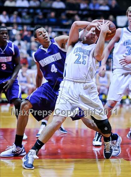 Thumbnail 1 in Central Valley Christian vs. Washington Union (CIF CS D4 Final) photogallery.