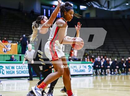 Thumbnail 3 in Winchester Community vs Hamilton Heights (IHSAA 3A Sectional First Round) photogallery.