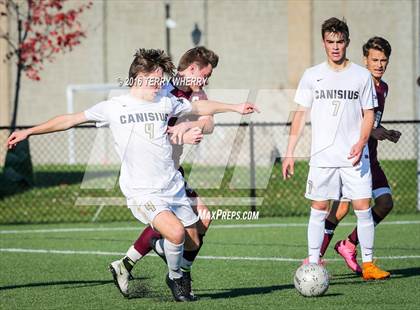 Thumbnail 3 in St. Joseph's Collegiate Institute vs Canisius (Monsignor Martin Class A Final) photogallery.