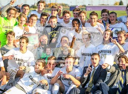 Thumbnail 3 in St. Joseph's Collegiate Institute vs Canisius (Monsignor Martin Class A Final) photogallery.