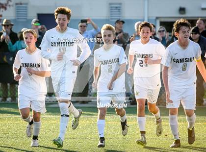 Thumbnail 1 in St. Joseph's Collegiate Institute vs Canisius (Monsignor Martin Class A Final) photogallery.