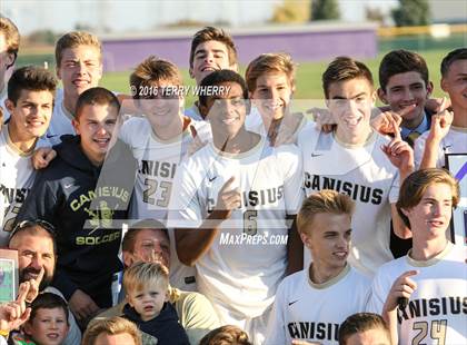 Thumbnail 3 in St. Joseph's Collegiate Institute vs Canisius (Monsignor Martin Class A Final) photogallery.