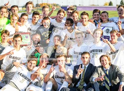Thumbnail 2 in St. Joseph's Collegiate Institute vs Canisius (Monsignor Martin Class A Final) photogallery.