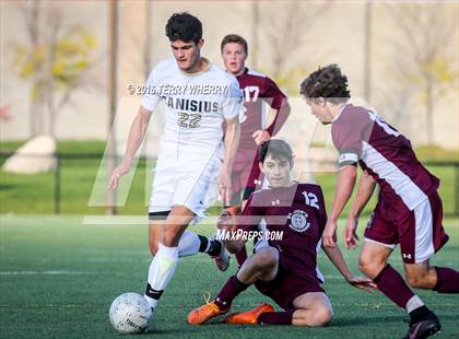 Thumbnail 2 in St. Joseph's Collegiate Institute vs Canisius (Monsignor Martin Class A Final) photogallery.