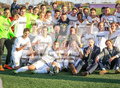 Thumbnail 1 in St. Joseph's Collegiate Institute vs Canisius (Monsignor Martin Class A Final) photogallery.